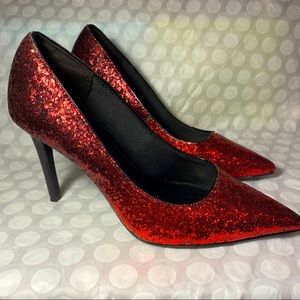Fioni Klaudia Glitter Pumps